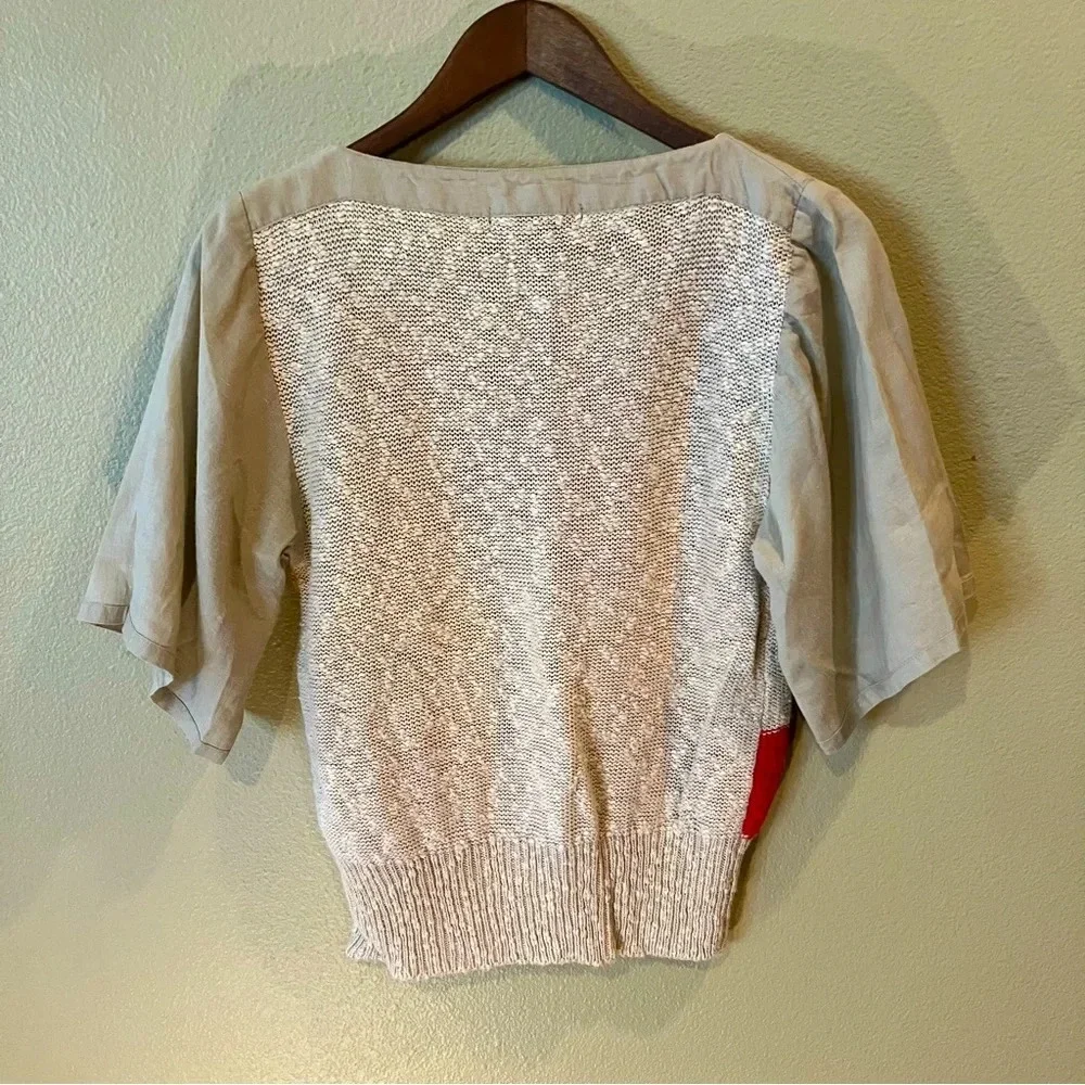 Vintage IB Diffusion Sweater Top, Medium,Colorblock, 90’s Geometric Shapes Retro - Picture 2 of 8